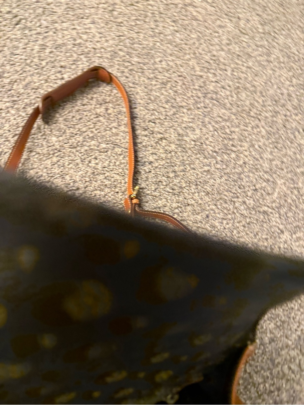 Pollini Monogram Leather Satchel Bag Italy Dark Academia - Picture 5 of 14